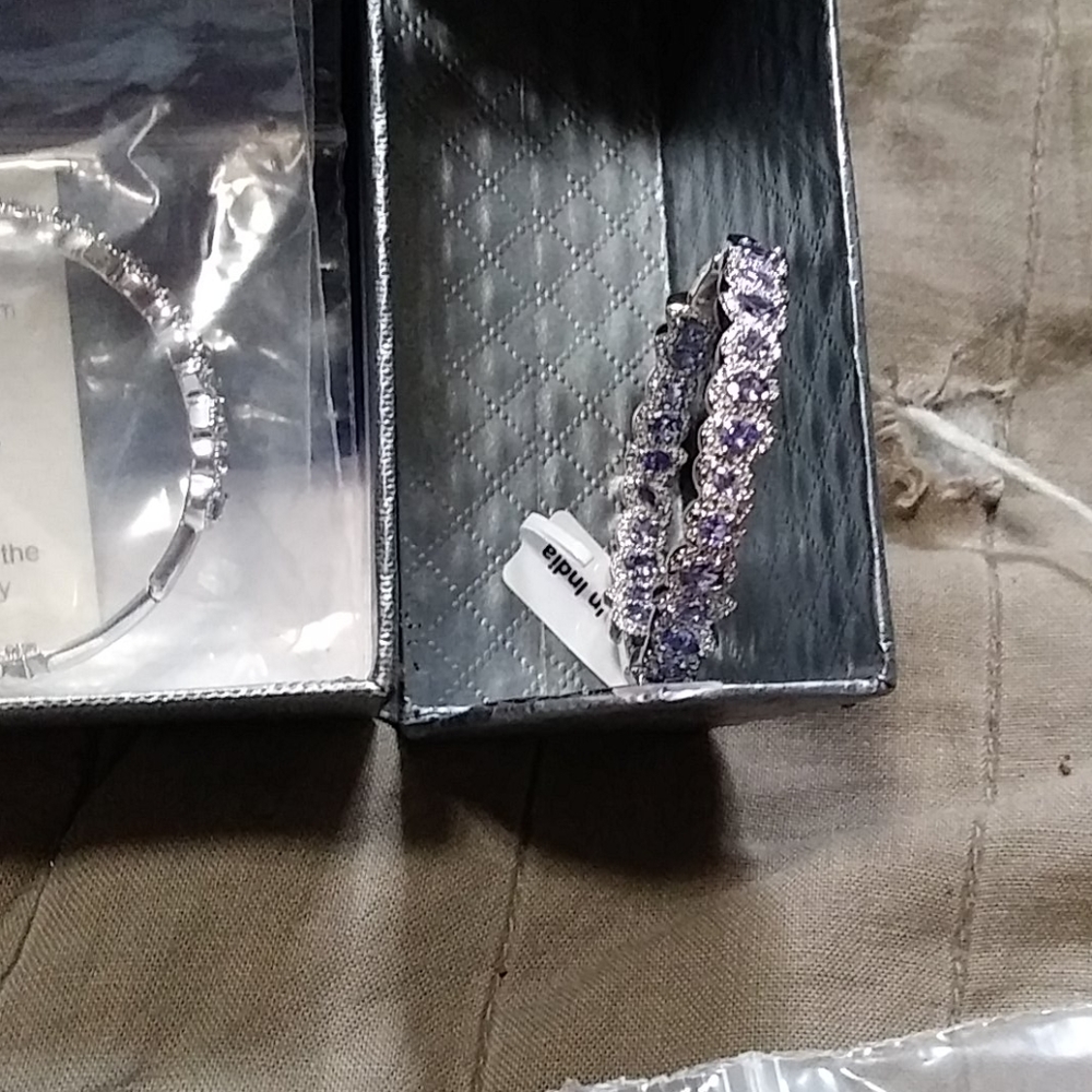 Tanzanite earrings